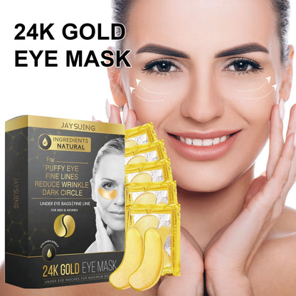 24K Gold Eye Mask for Puffiness & Wrinkles