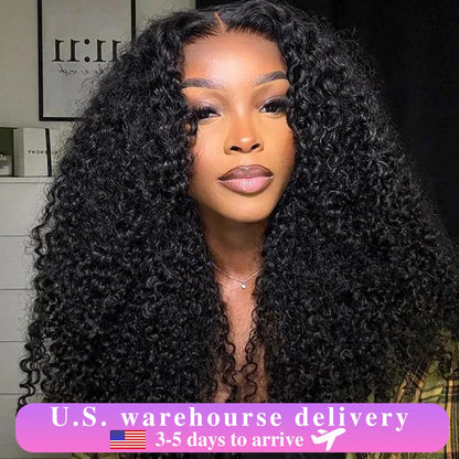 YKB Mongolian Afro Kinky Curly Bob Wig