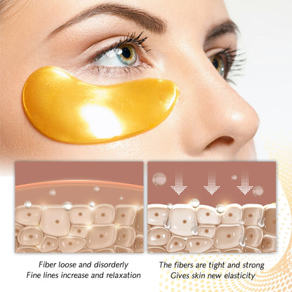 24K Gold Eye Mask for Puffiness & Wrinkles