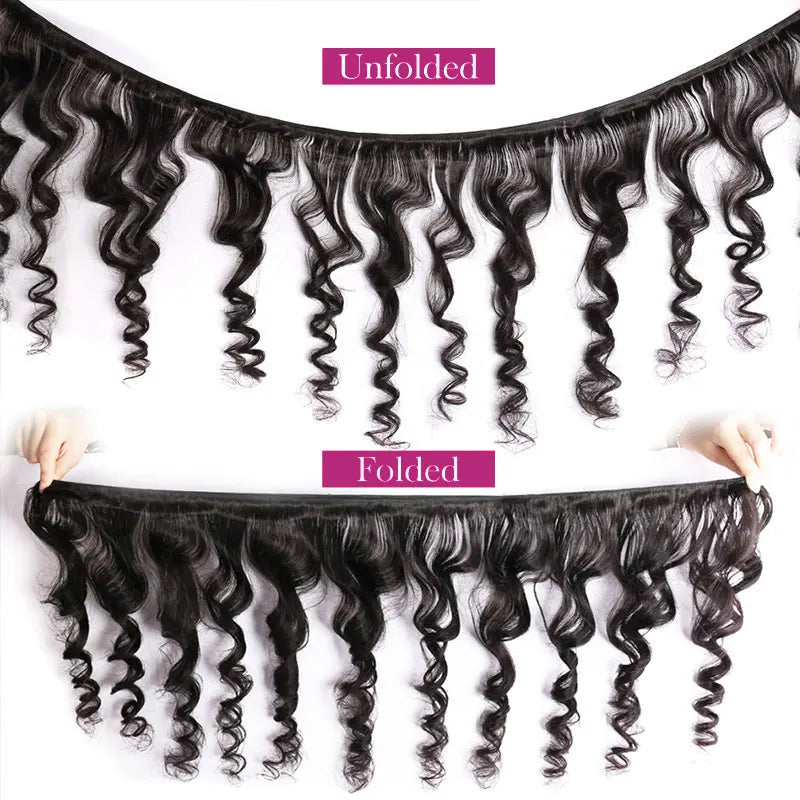 30 Inch Brazilian Loose Wave Bundles – 100% Remy Human Hair Extensions