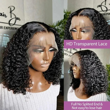 YKB Mongolian Afro Kinky Curly Bob Wig