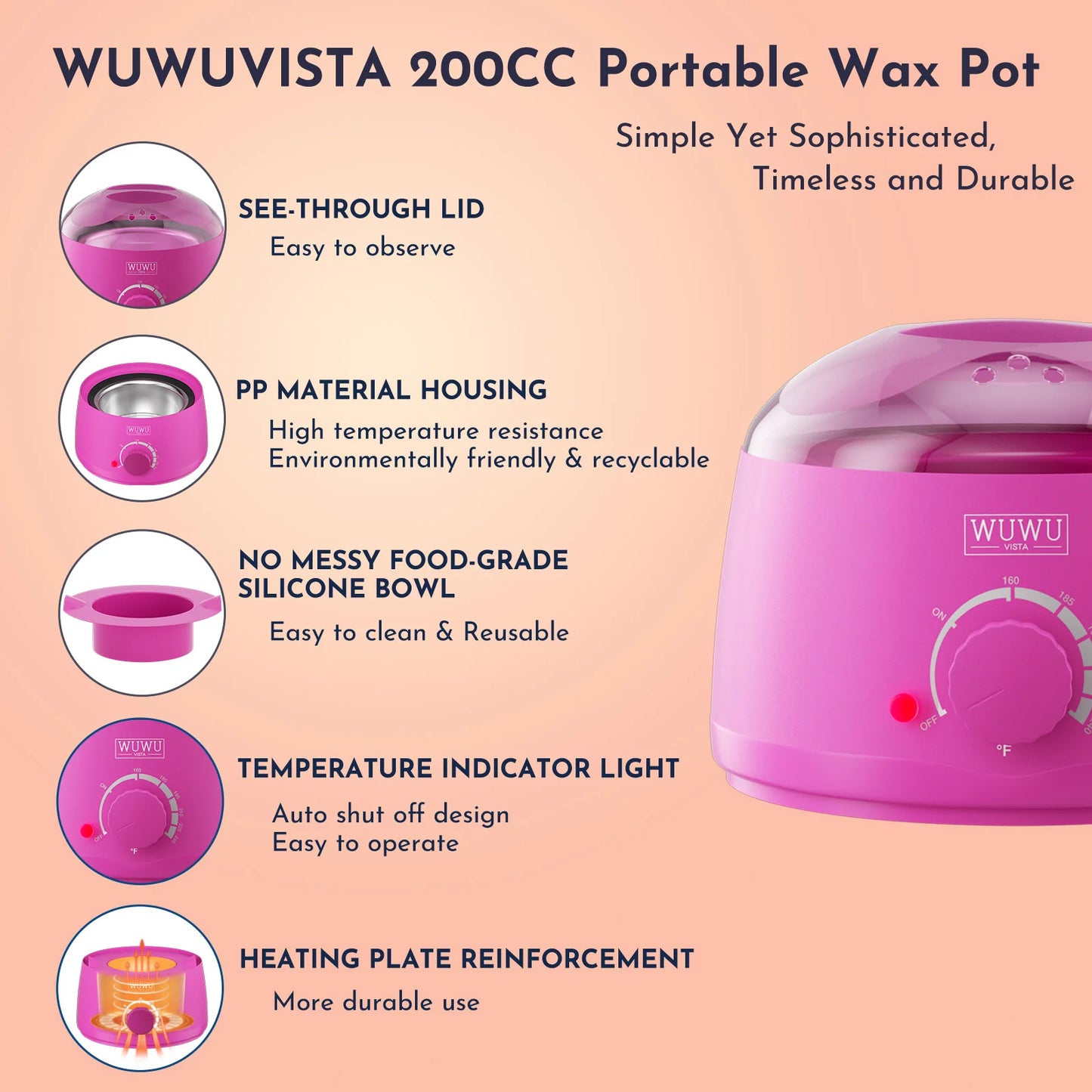 WUWUVISTA 11-Piece Waxing Kit