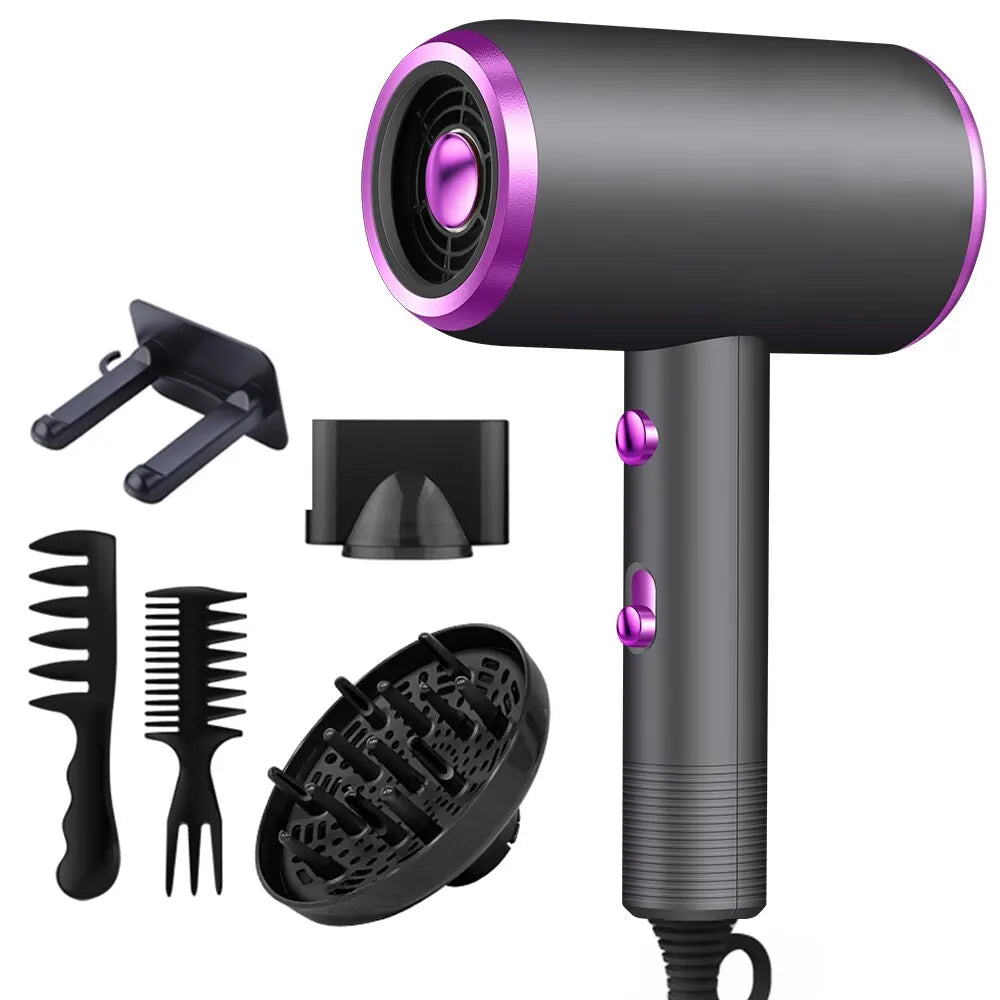 1800W Ionic Hair Dryer with Diffuser