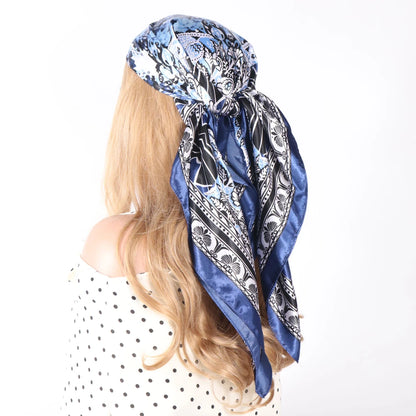 Silk Designer Scarf and Headwrap