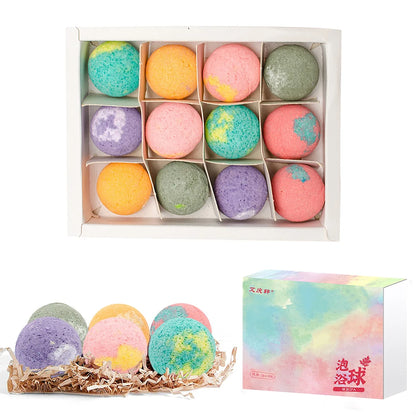 12-Piece Aromatherapy Bath Bomb Set