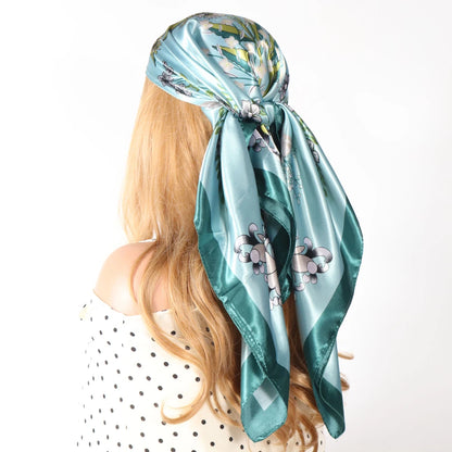 Silk Designer Scarf and Headwrap