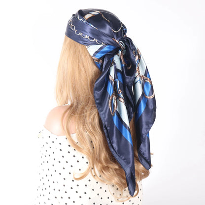 Silk Designer Scarf and Headwrap