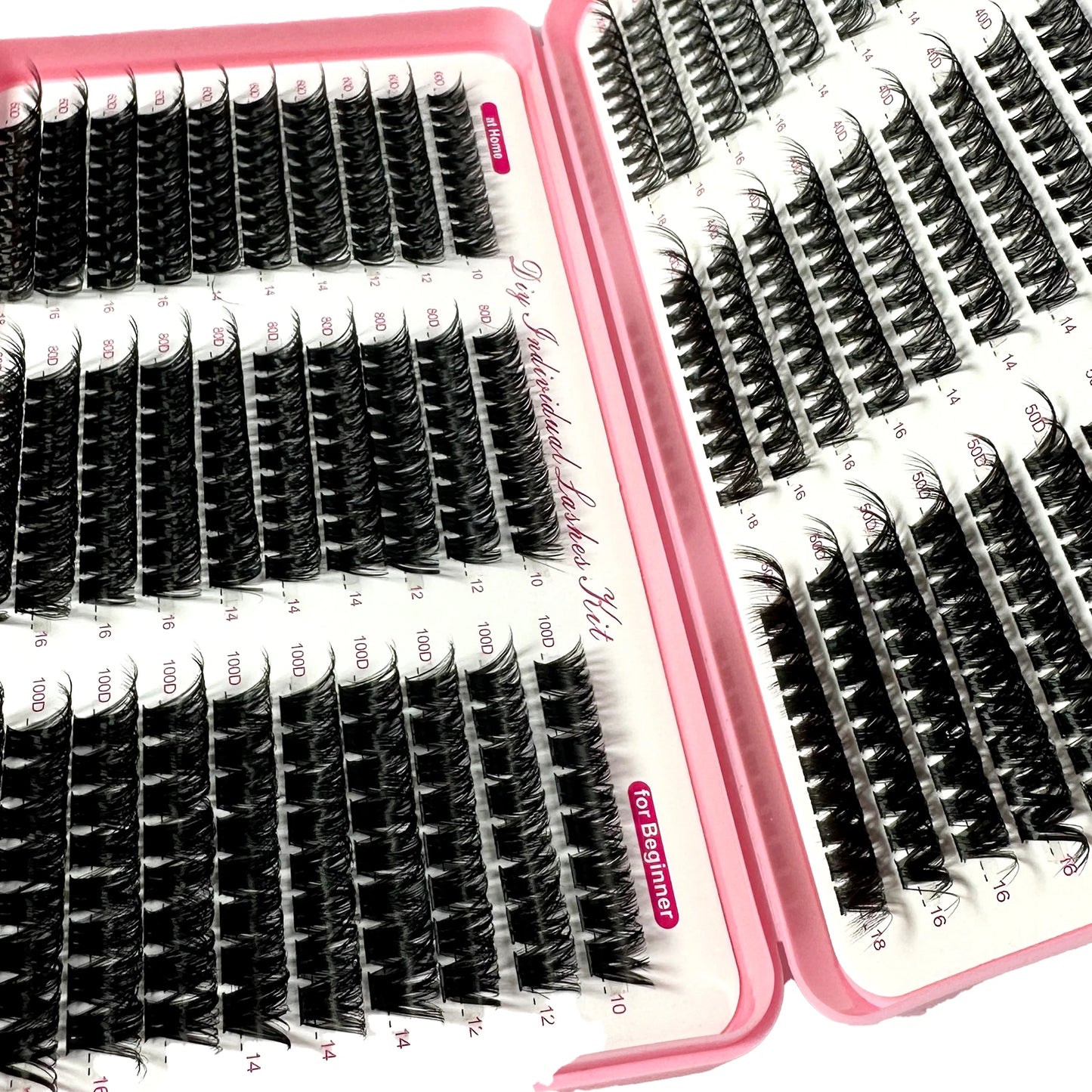 DIY Cluster Lash Extensions