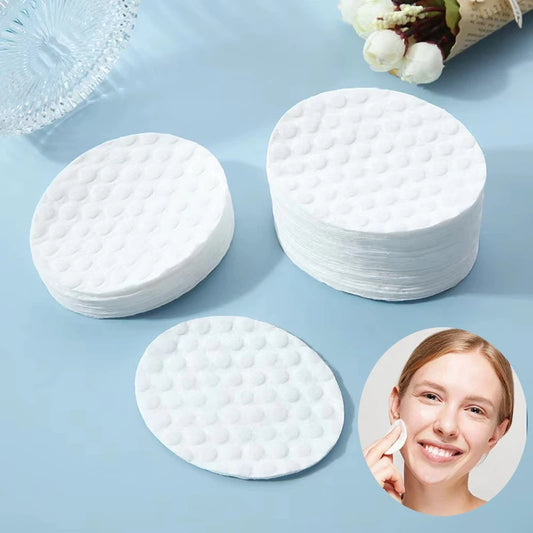 50/100pcs Portable Soft Cotton Cleansing Pads