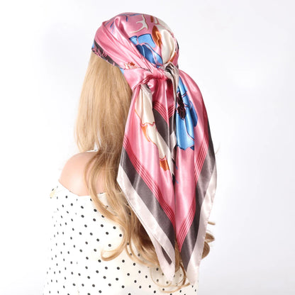 Silk Designer Scarf and Headwrap