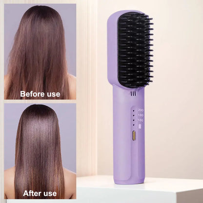 Cordless Electric Rechargeable Hot Comb