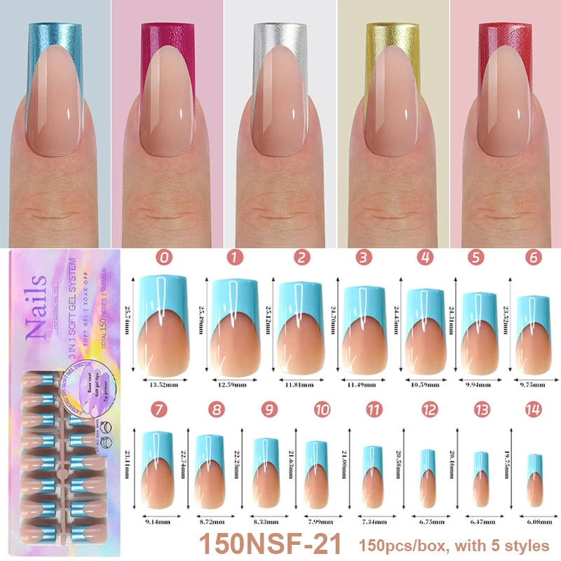 DIY Acrylic Press Nails