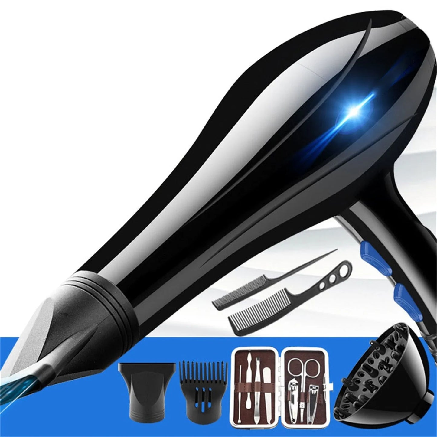 2200W Ionic Professional Hair Dryer