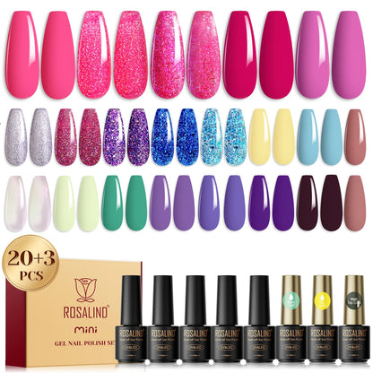 24pcs Gel Nail Polish Set