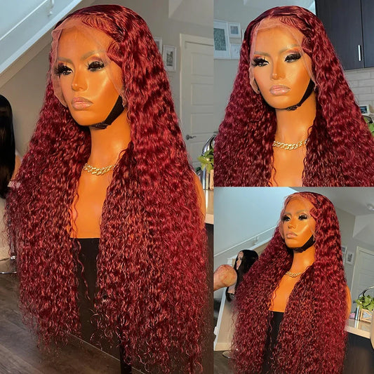 Deep Wave Lace Frontal Wig