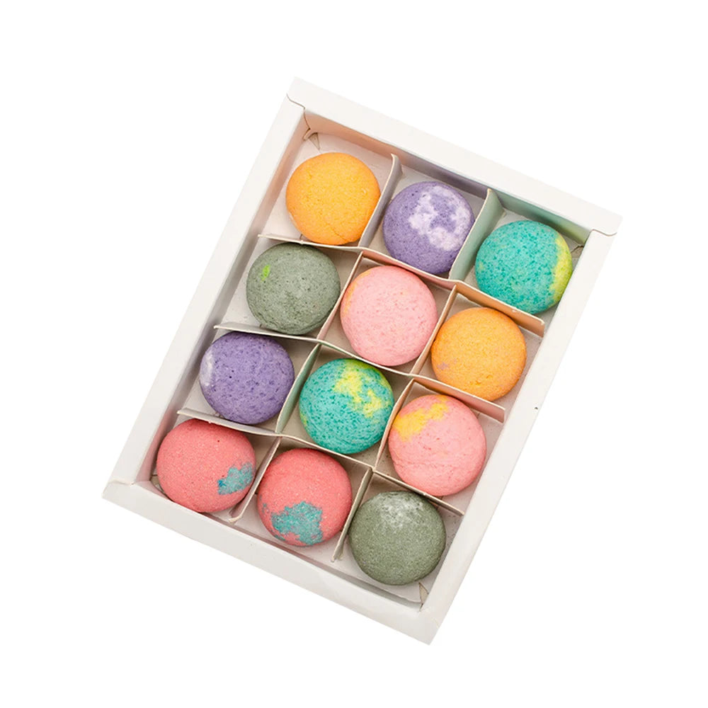 12-Piece Aromatherapy Bath Bomb Set