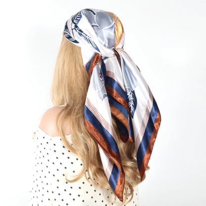 Silk Designer Scarf and Headwrap