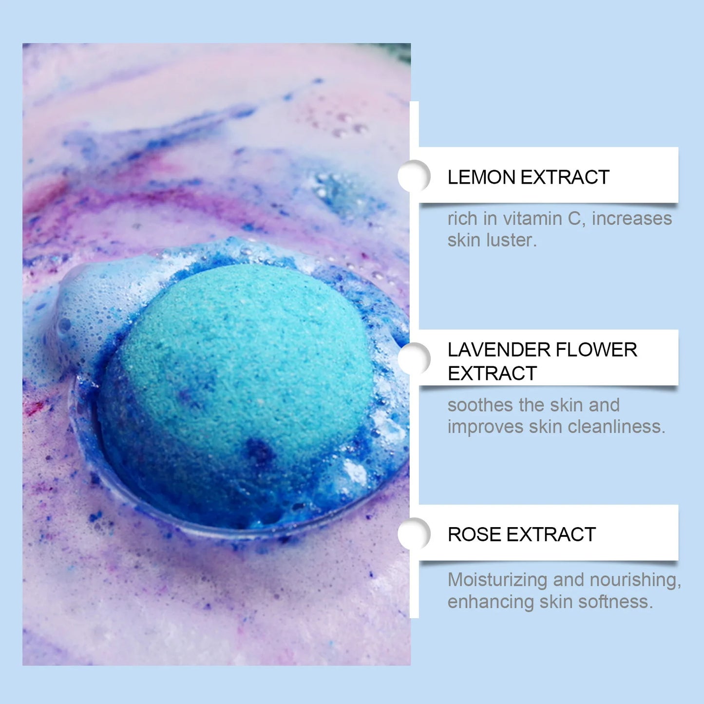 Floral Scented Bath Bombs