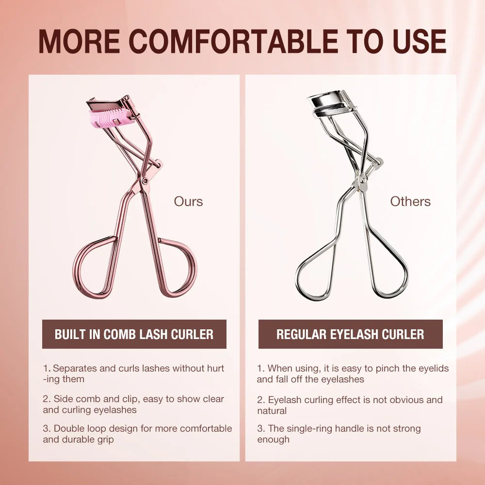 Rose Gold Eyelash Curler