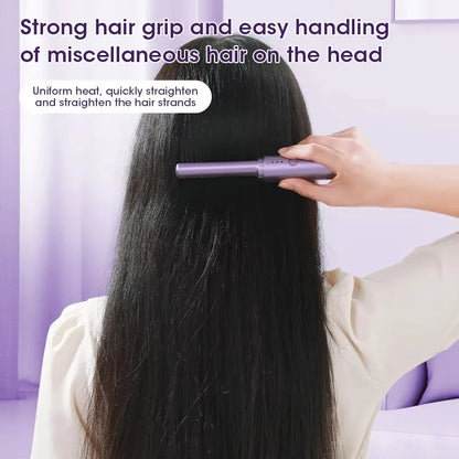 Electric Hot Hair Straightener Comb