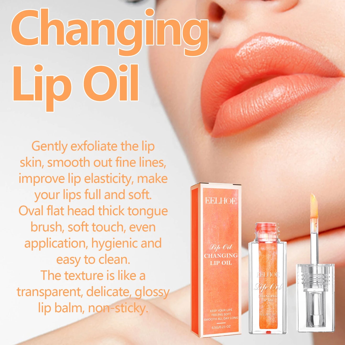 Magic Color Changing Lip Plumping Gloss