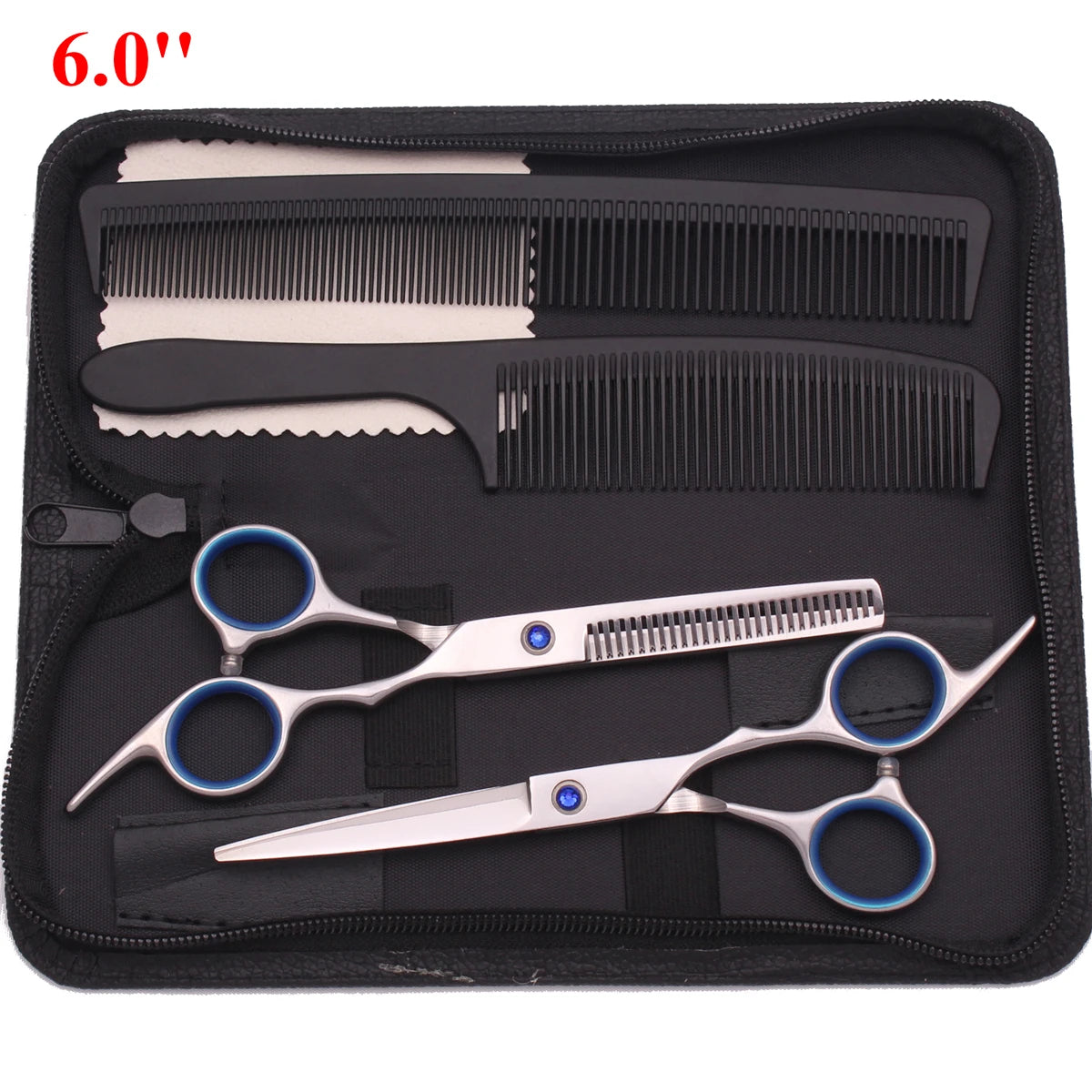 Pro Haircut Scissors Set – Shears, Razor & Comb