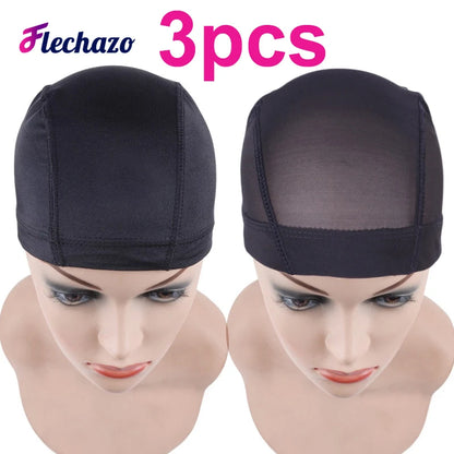 3pcs Glueless Mesh Wig Caps