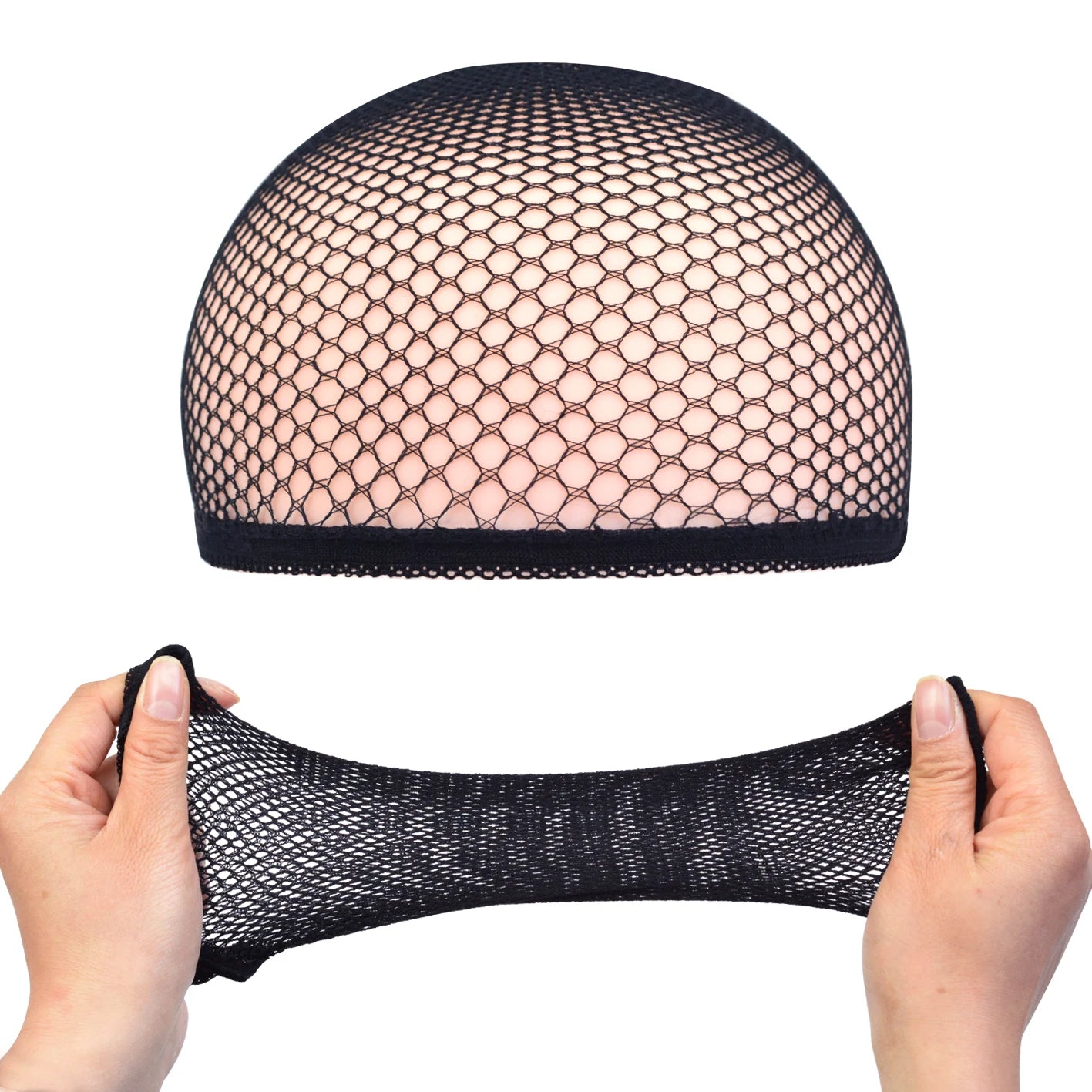 2-Piece Open Ended Hair Net Caps