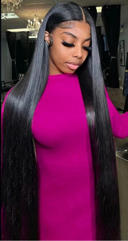 Straight HD Lace Frontal Human Hair Wig