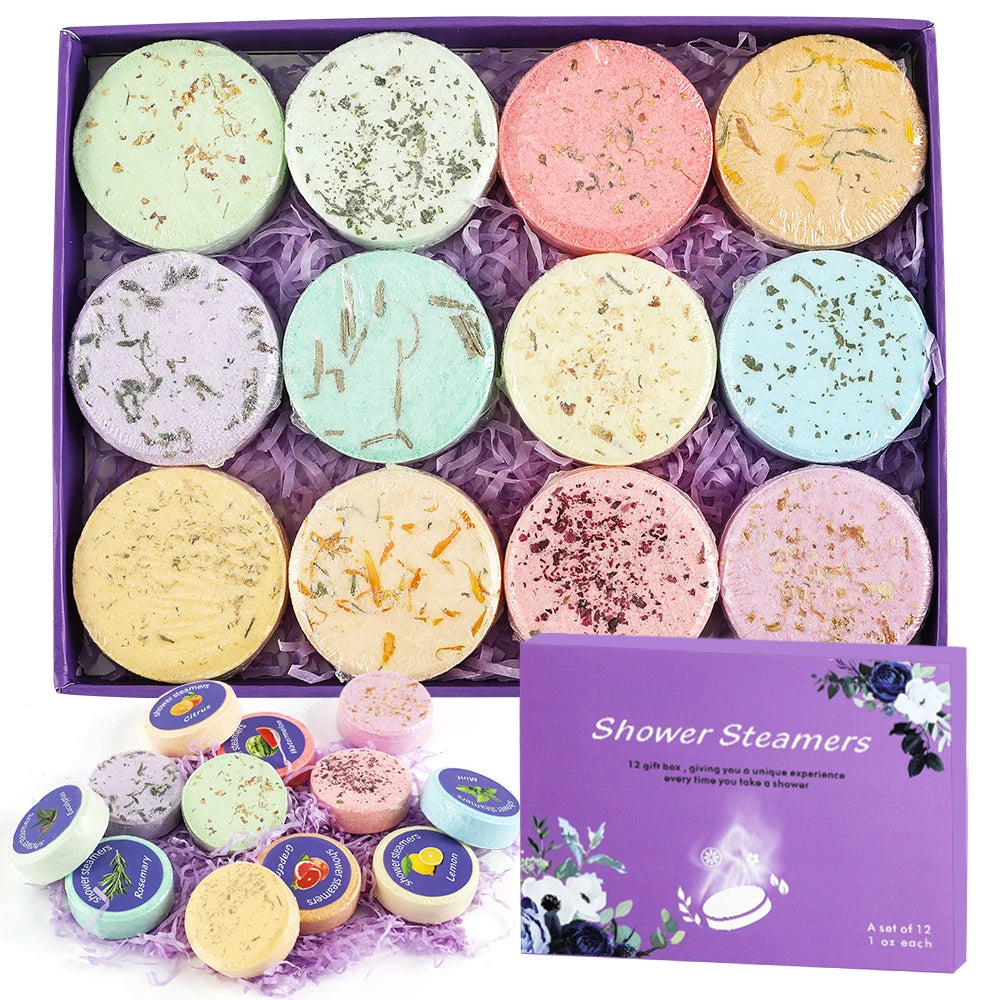 Aromatherapy Shower Steamers Gift Set