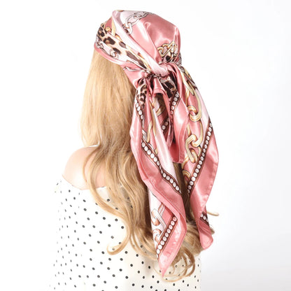 Silk Designer Scarf and Headwrap