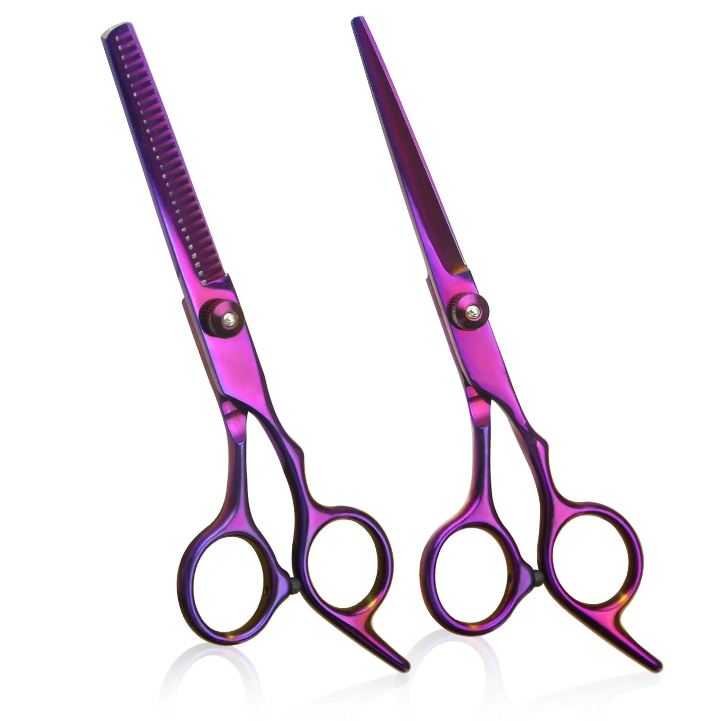 Pro Haircutting Scissors Set - 6'' Shears & Styling Tools