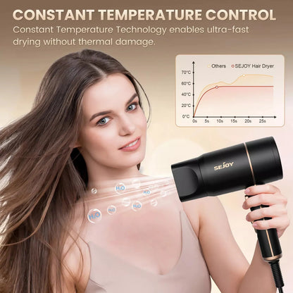 1800W Ionic Salon Hair Dryer