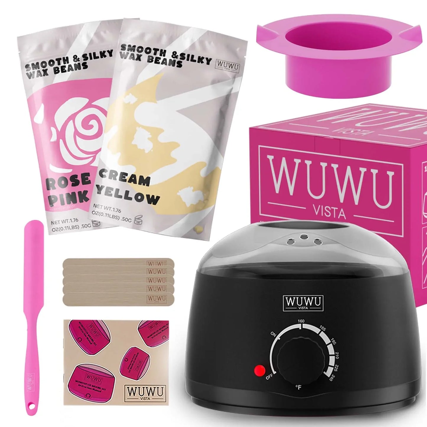 WUWUVISTA 11-Piece Waxing Kit