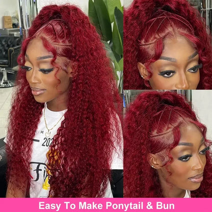 Deep Wave Lace Frontal Wig