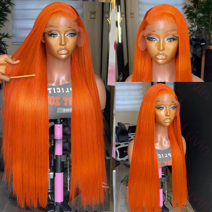 Luvin Ginger Orange Lace Front Wig – HD, Pre-Plucked