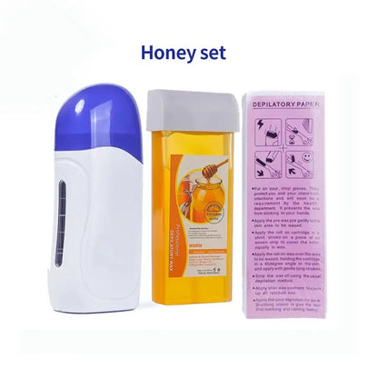 Portable Waxing Roller Heater Set