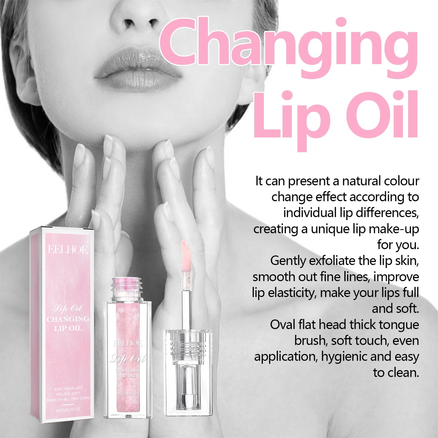 Magic Color Changing Lip Plumping Gloss