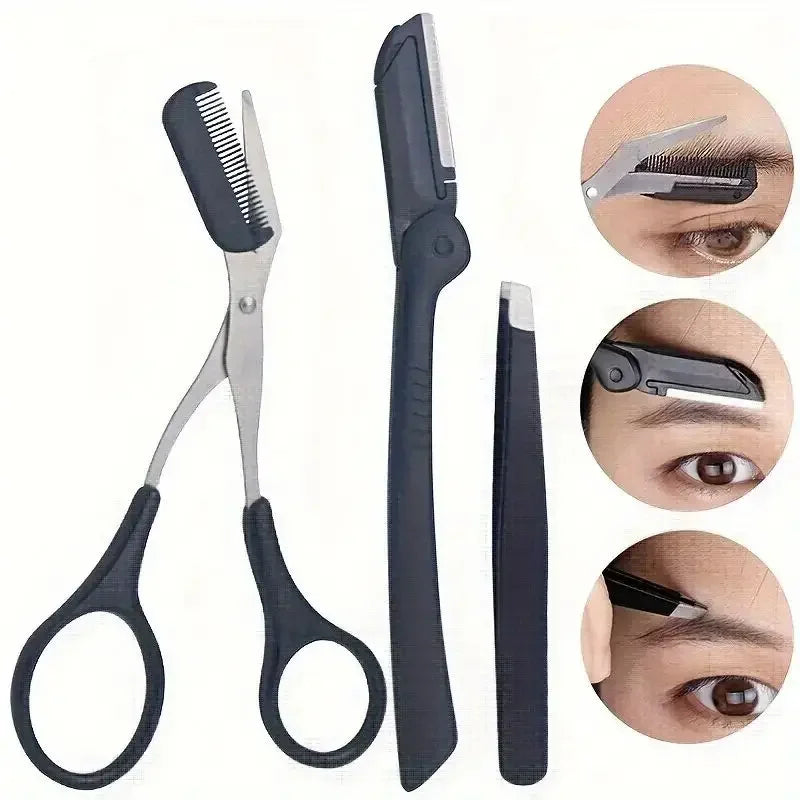 Portable Eyebrow Trimming Set