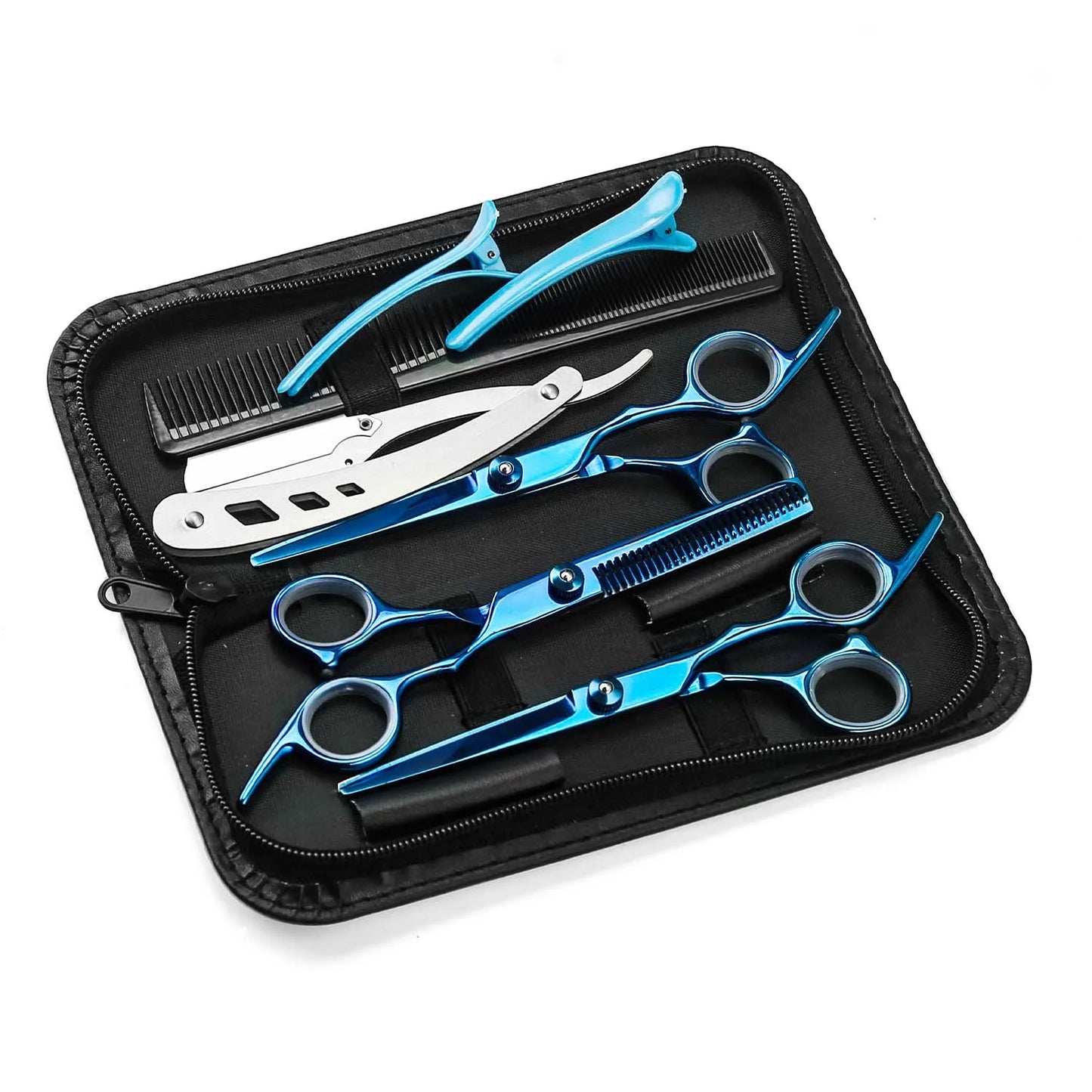 Pro Haircutting Scissors Set - 6'' Shears & Styling Tools