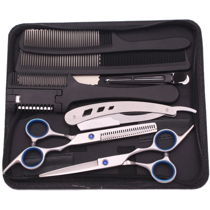 Pro Haircut Scissors Set – Shears, Razor & Comb