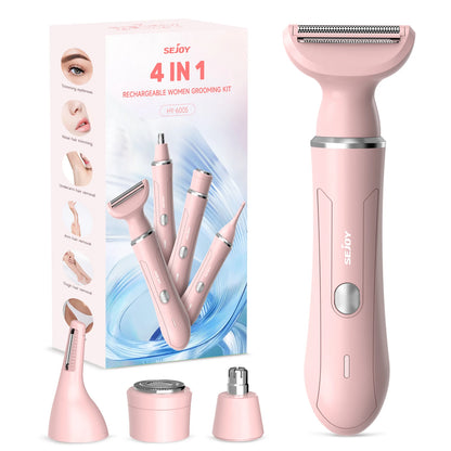 4-in-1 Women's Electric Hair Remover