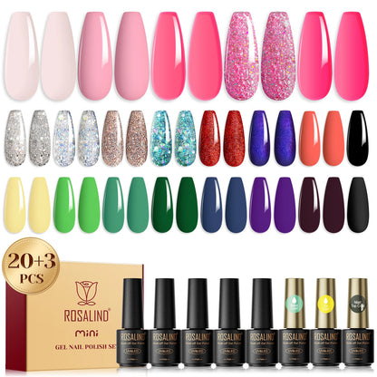 24pcs Gel Nail Polish Set