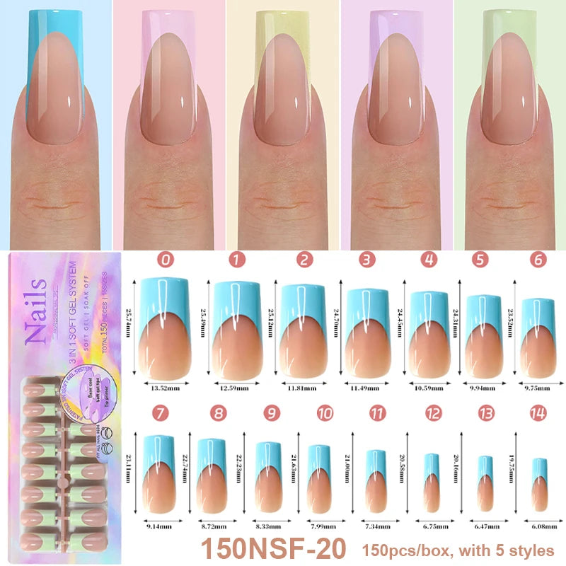 DIY Acrylic Press Nails