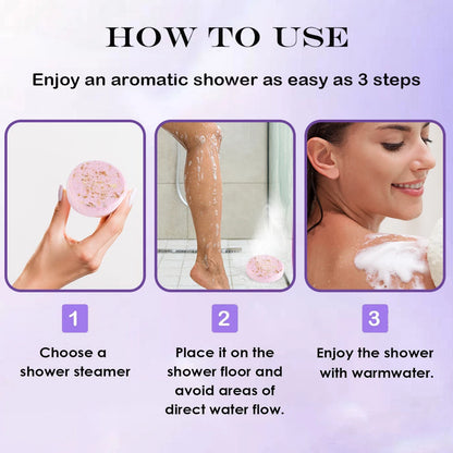 Aromatherapy Shower Steamers Gift Set