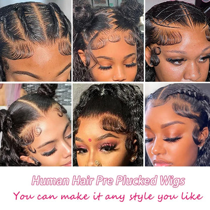 Pre-Plucked Lace Front Wig with Baby Hair