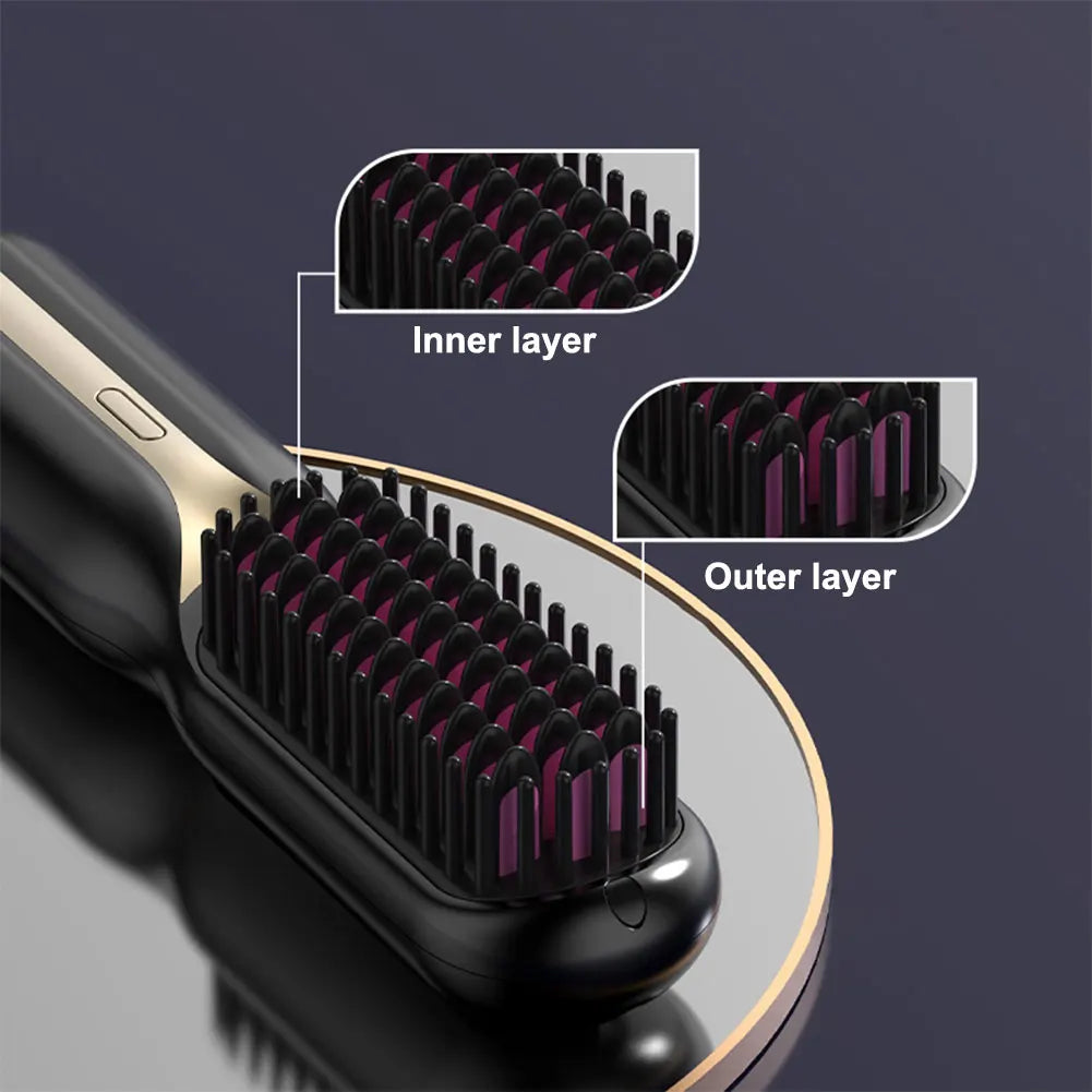 Cordless Hair Straightening Comb