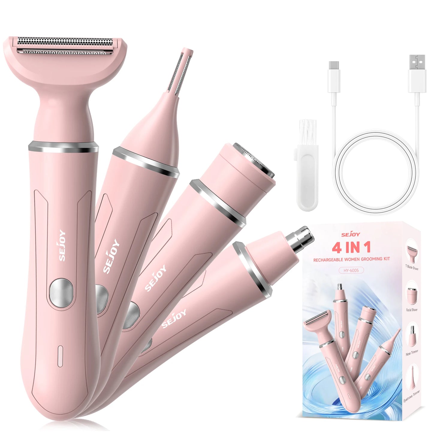 4-in-1 Women's Electric Hair Remover