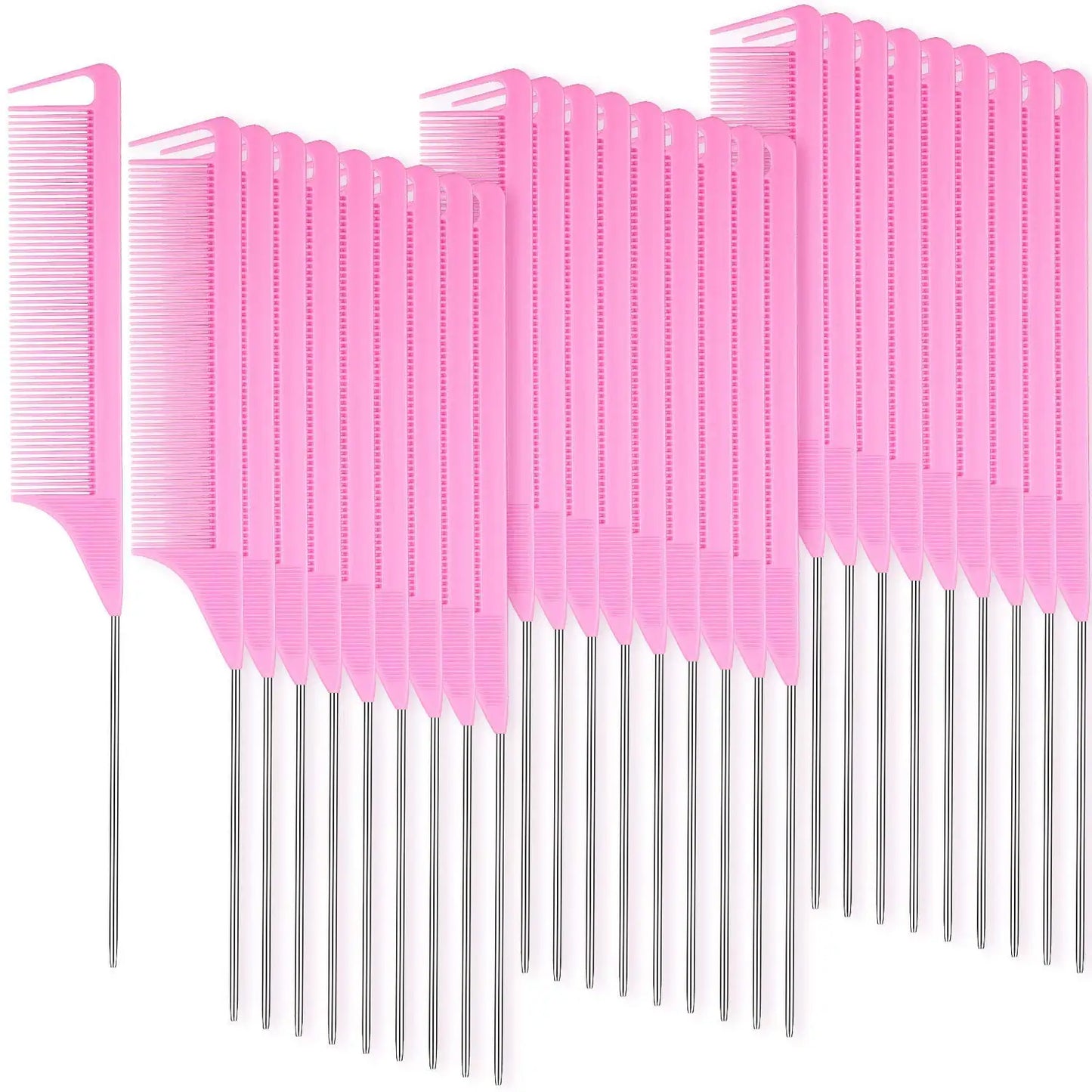 30-Piece Rat Tail Comb Set