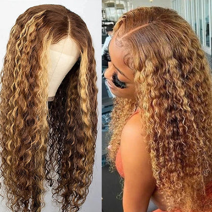 Curly Lace Front Human Hair Wig